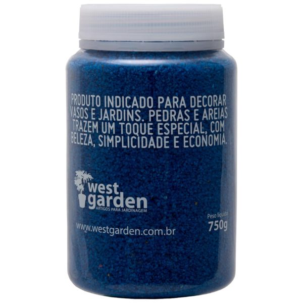 AREIA COLORIDA WEST GARDEN 750g - Imagem 3
