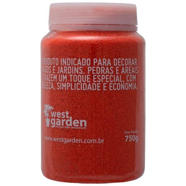AREIA COLORIDA WEST GARDEN 750g - Imagem 2