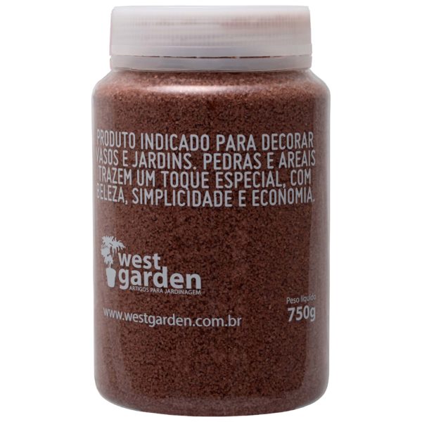 AREIA COLORIDA WEST GARDEN 750g - Imagem 6