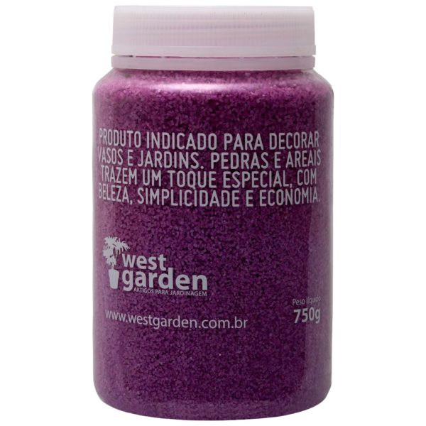 AREIA COLORIDA WEST GARDEN 750g - Imagem 8