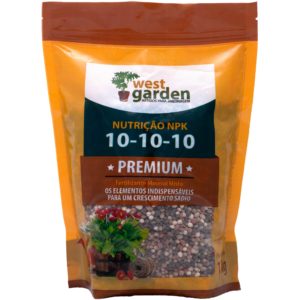 10 10 10 NUTRIÇÃO GRANULADO PREMIUM WEST GARDEN 01 kg
