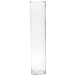 VASO GLASS MILANO DIAM 6.5CM X ALT 30 CM WEST GARDEN