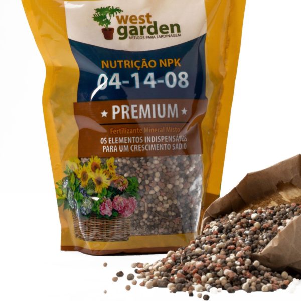 04 14 08 NUTRIÇÃO GRANULADO PREMIUM WEST GARDEN 01 kg - Imagem 2