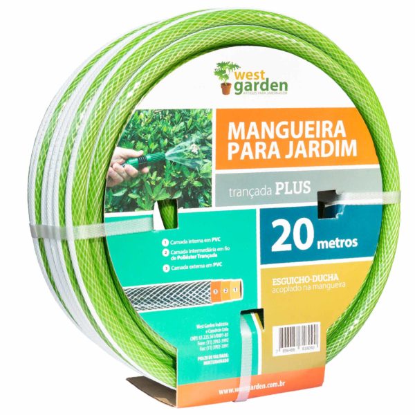 Mangueira Trançada Plus MJT c/ Esguicho Superior