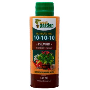 10 10 10 NUTRIÇÃO CONCENTRADA PREMIUM WEST GARDEN 138ml
