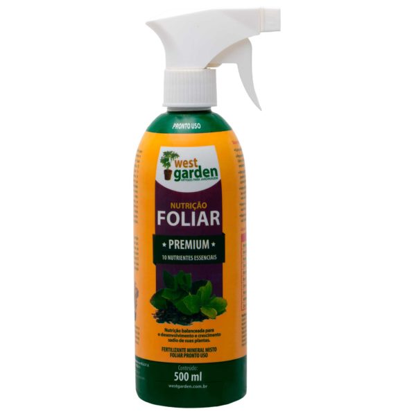FOLIAR PRONTO USO NUTRIÇÃO PREMIUM WEST GARDEN 500ml