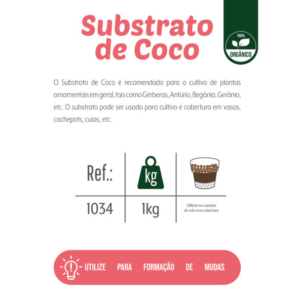 SUBSTRATO DE COCO 01 kg PREMIUM WEST GARDEN - Imagem 2