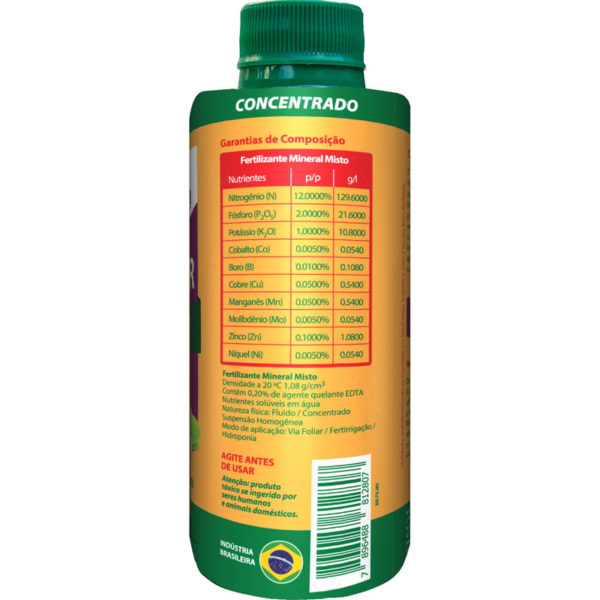 FOLIAR NUTRIÇÃO CONCENTRADA PREMIUM WEST GARDEN 138ml - Imagem 2