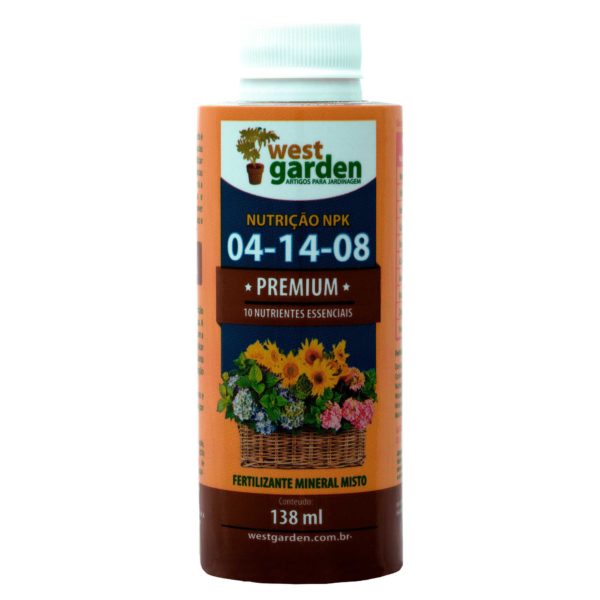 04 14 08 NUTRIÇÃO CONCENTRADA PREMIUM WEST GARDEN 138ml