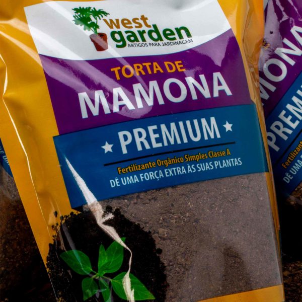 NUTRIÇÃO TORTA DE MAMONA PREMIUM WEST GARDEN 01 kg - Imagem 2