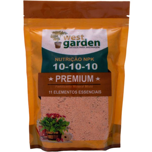 10 10 10 NUTRIÇÃO FARELADO PREMIUM WEST GARDEN 500g