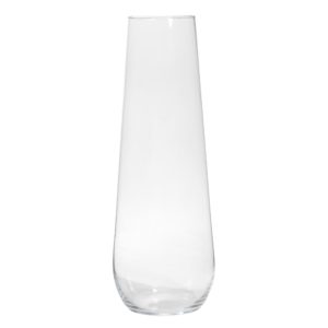 VASO GLASS MILANO DIAM 10CM X ALT 28CM WEST GARDEN