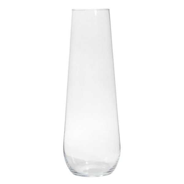 VASO GLASS MILANO DIAM 10CM X ALT 28CM WEST GARDEN