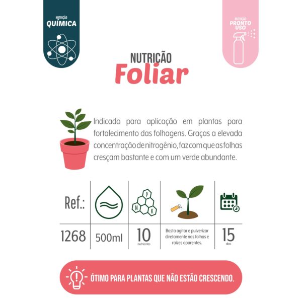 FOLIAR PRONTO USO NUTRIÇÃO PREMIUM WEST GARDEN 500ml - Imagem 4