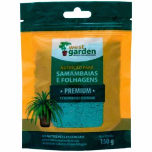 SAMAMBAIAS NUTRIÇÃO PREMIUM WEST GARDEN 150g