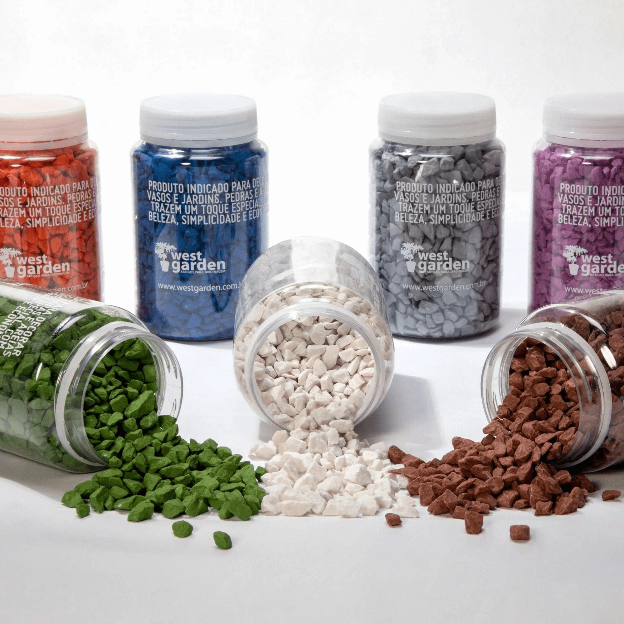 PEDRA COLORIDA WEST GARDEN 750g