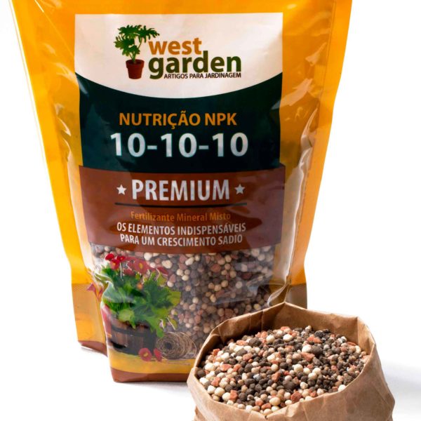 10 10 10 NUTRIÇÃO GRANULADO PREMIUM WEST GARDEN 01 kg - Imagem 2