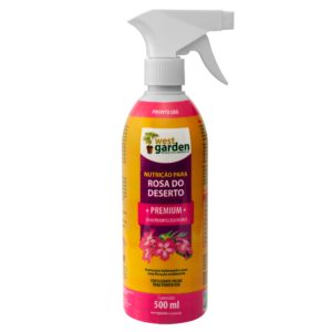 ROSA DO DESERTO PRONTO USO NUTRIÇÃO PREMIUM WEST GARDEN 500ml